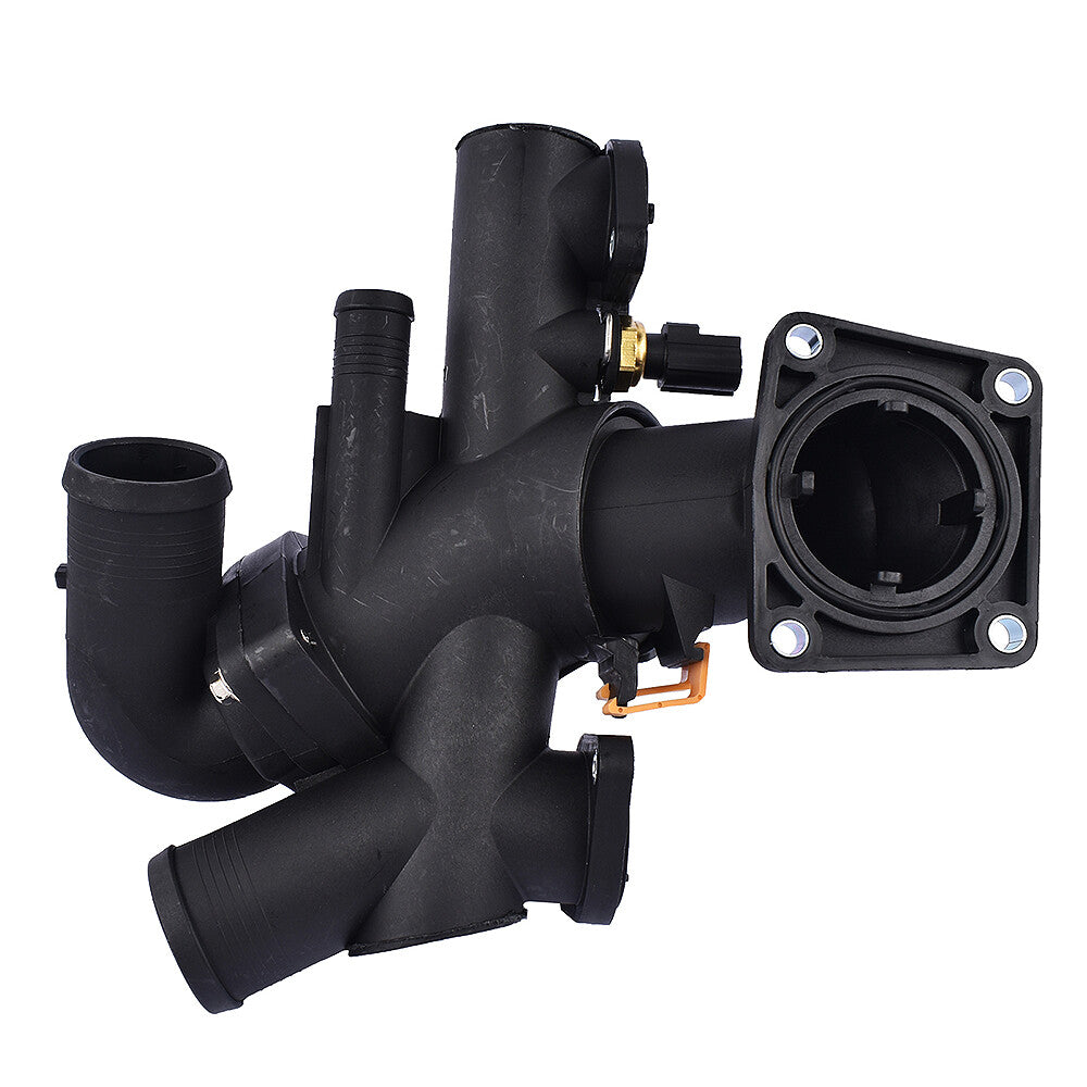 Water Outlet Thermostat Housing for Jaguar S-Type XJ8 XK8 XKR XF 4.2 V8 Gas