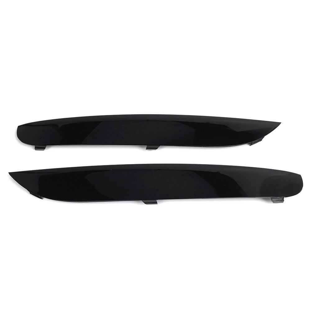 Glossy Black Front Bumper Grille Molding Trim Fit for BMW 7 Series F01 F02 F03 F04
