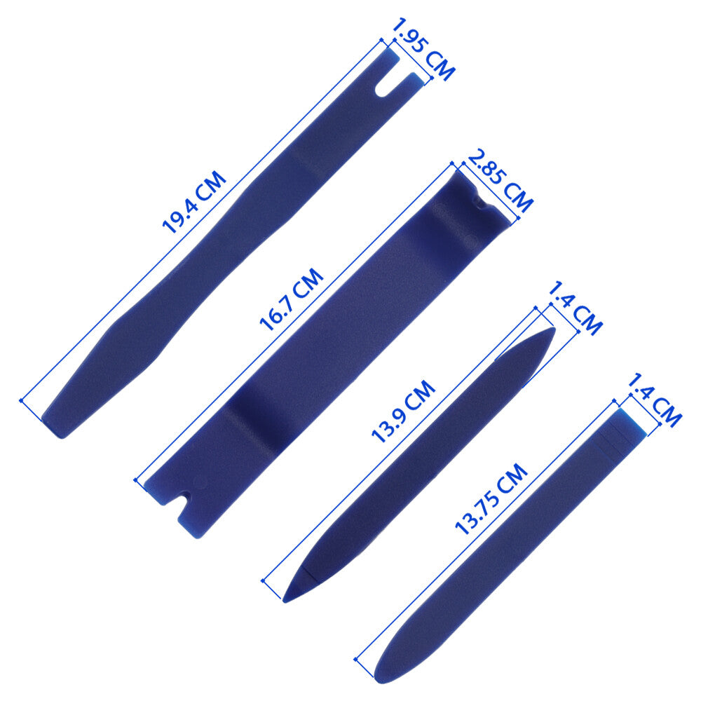 Car Trim Removal Tool Kit 5Pcs Set Door Panel Fastener Dashboard Plastic Kit UK