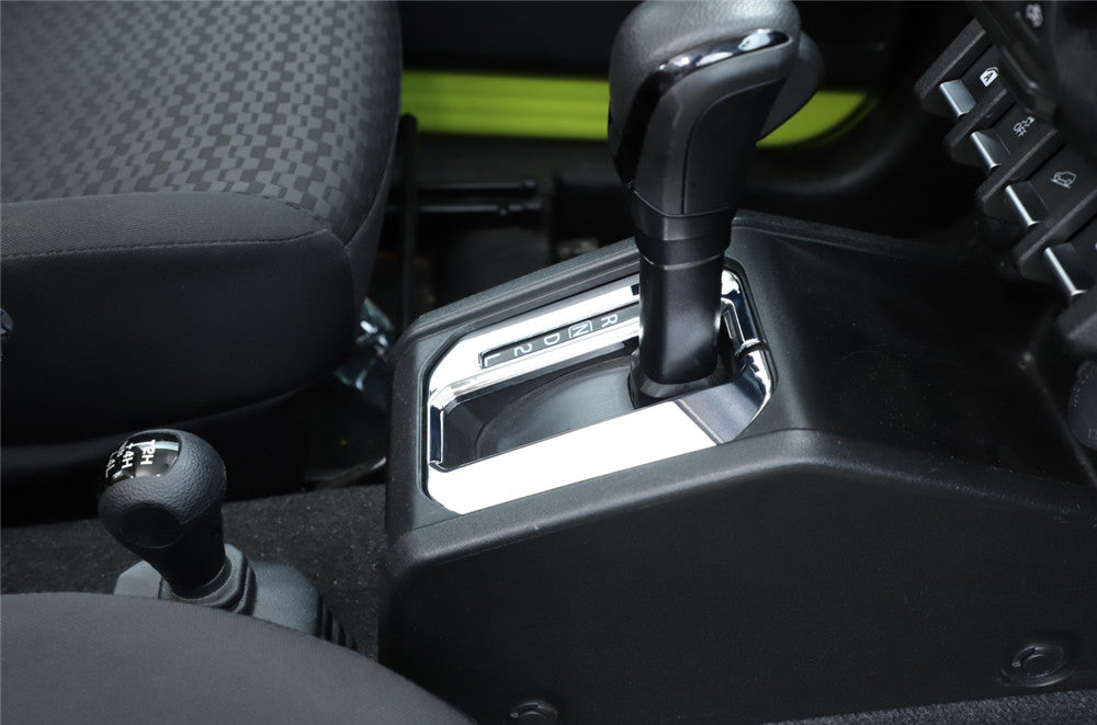 Central Control Gear Shift Panel Cover Fit for Suzuki for Jimny 2019-2022 ABS Chrome