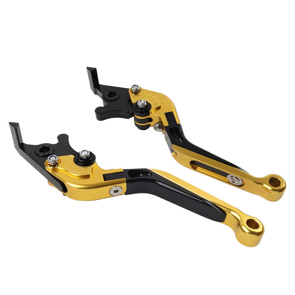 CNC Folding Extendable Brake Clutch Levers for BMW G310R/G310GS 2017-2021 Gold