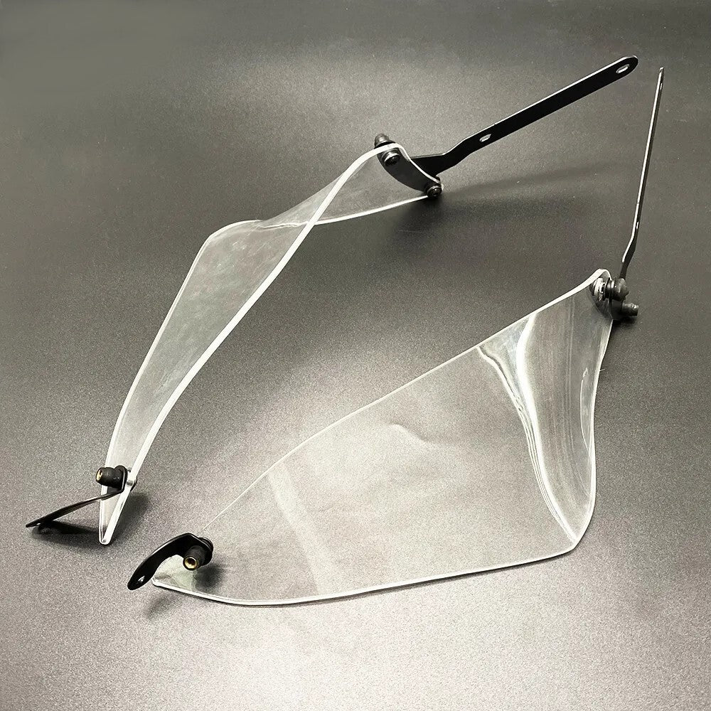for DUCATI DESERT X 2022-2023 CLEAR Side Spoiler Fairing Covers Wind Deflector