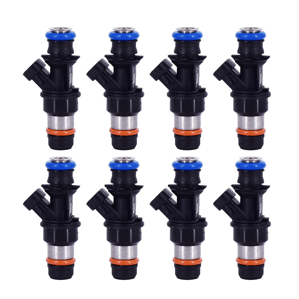 8-piece fuel injector kit 1711353 suitable for GimCity for Cadillac for Chevrolet 4.8L 5.3L 6.0L 01-07
