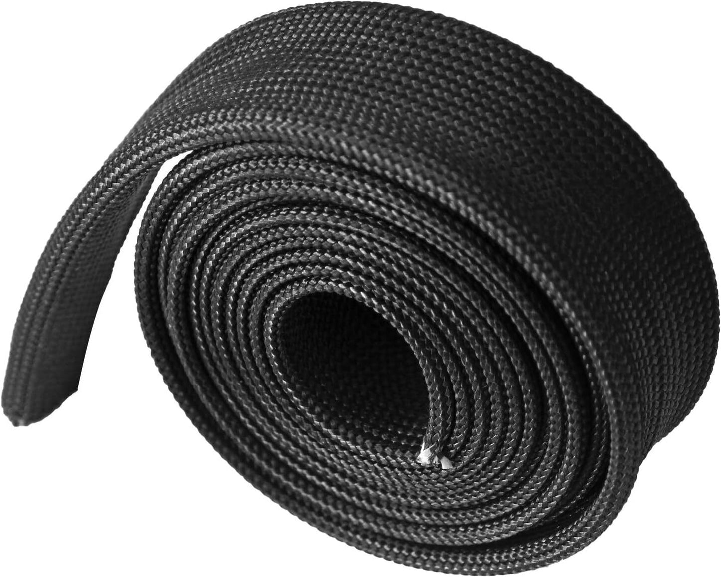 Heat hose fiberglass-wrapped shield 10ft-15mm 5/8inch wire fuel line heat shield