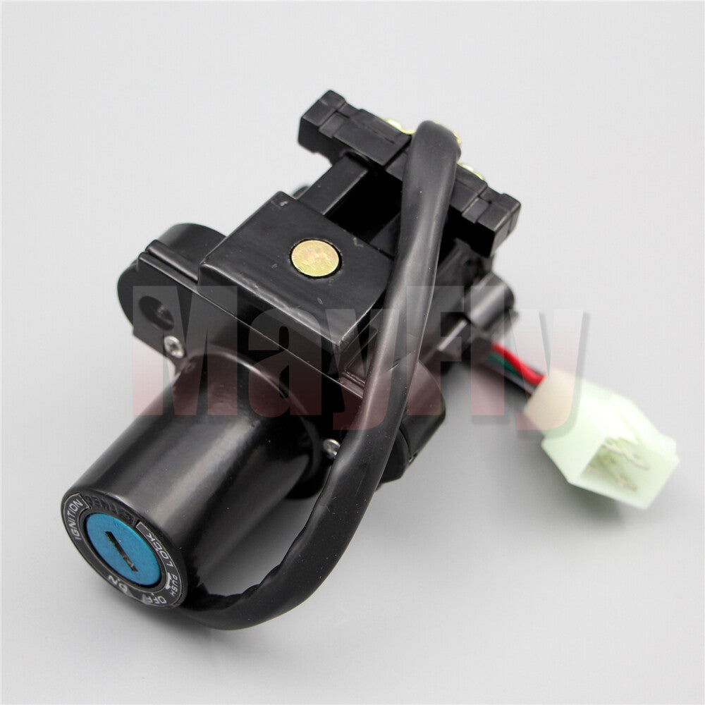 fit for Honda CBR1000RR CBR600R Ignition Switch Fuel Gas Cap for Seat Lock Key