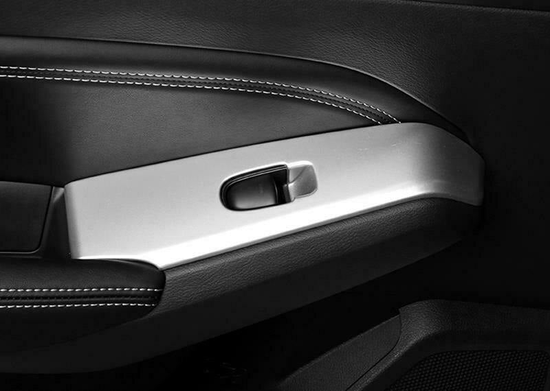 for Nissan Teana Altima 2019-2022 Silver ABS Window Lift Panel Switch Cover Trim