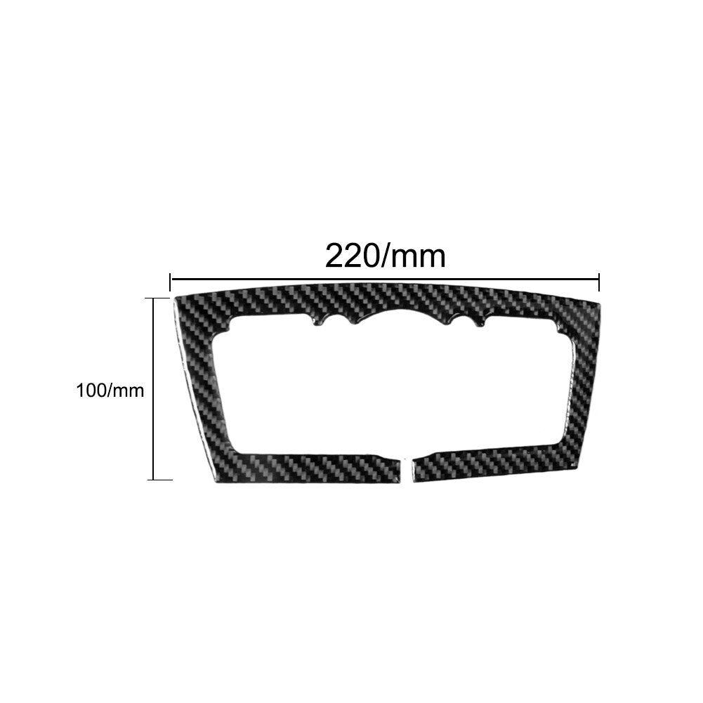 Carbon Fiber Navigation Console Cover Trim for Infiniti FX 2009-13/QX70 2014-17