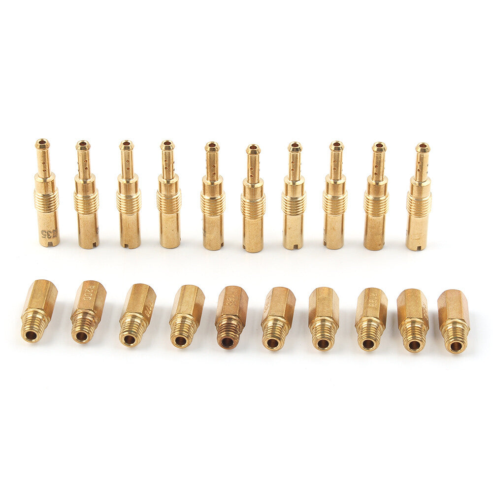 178-200 Main Jet 32-55 Slow Jet Kit For NSR KSR PWK Keihin OKO CVK Carburetor