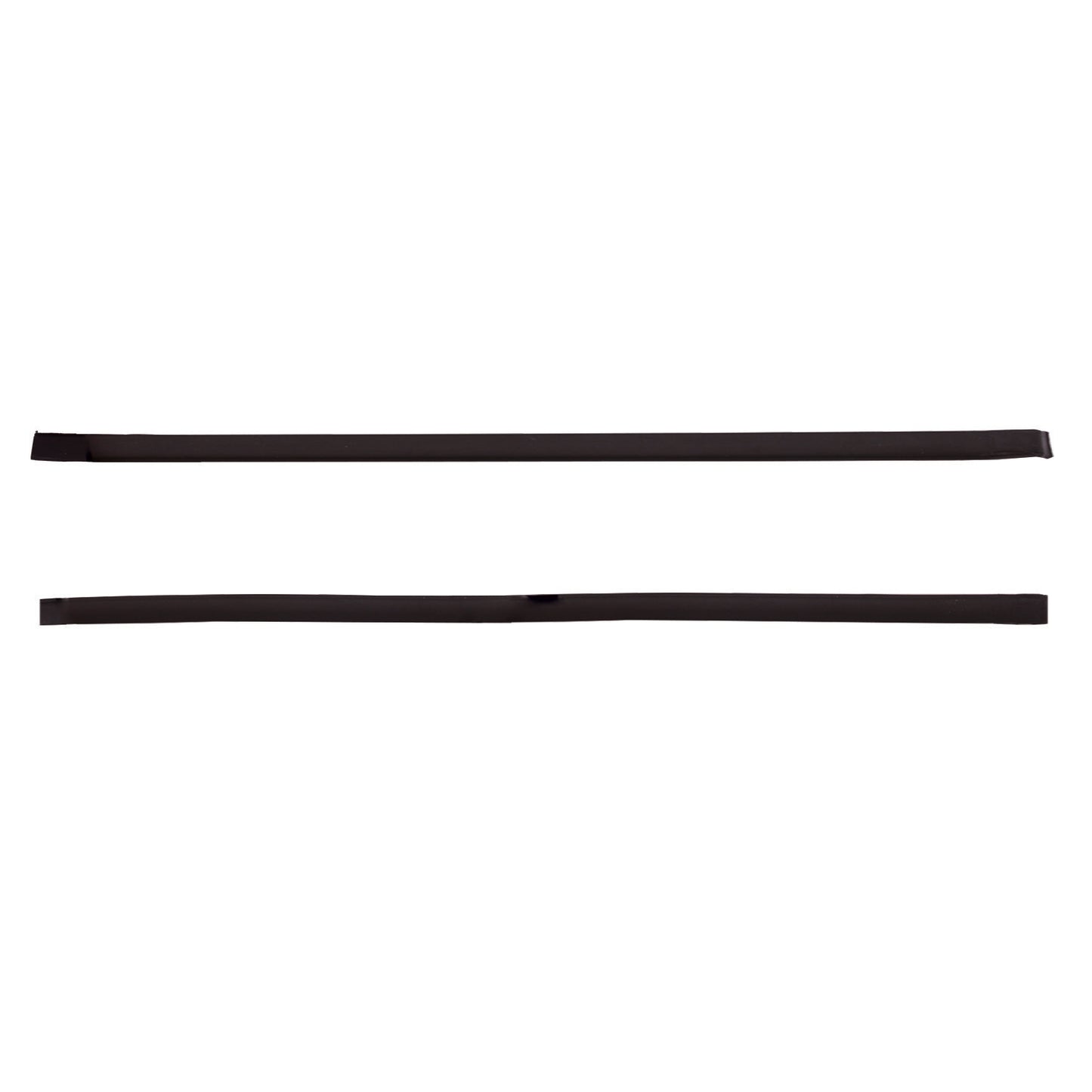 A pair of new black roof trim molding kits suitable for 2016-2021 for Honda HRV