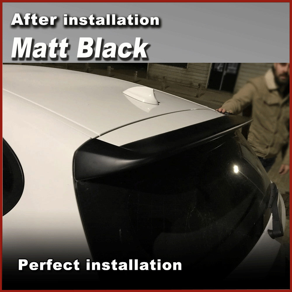 Matt Black Rear Roof Spoiler Wing Top Lip for BMW F20 1Series 120i M135i 2012-14