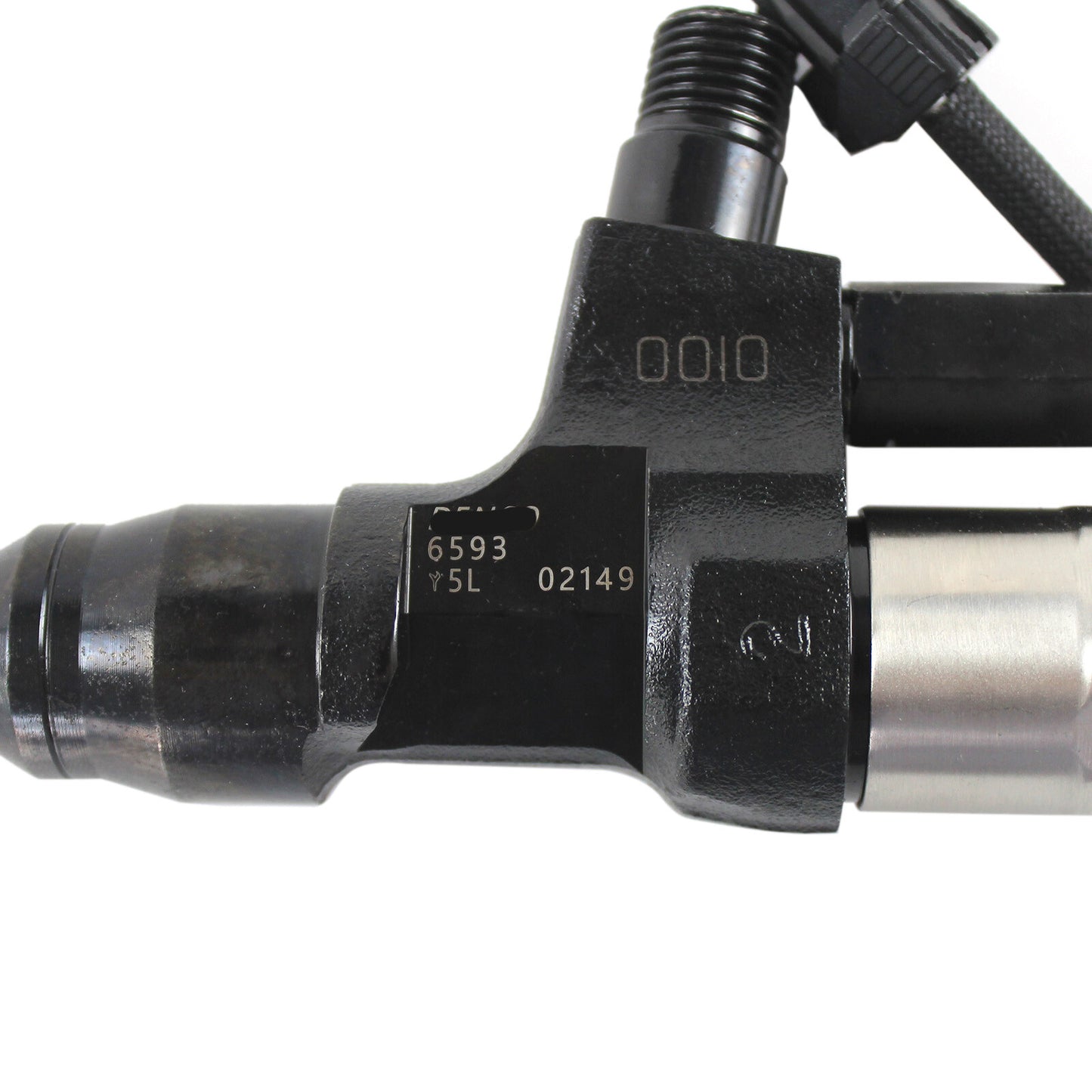 6Pcs Fuel Injectors 095000-6593 VH23670E0012 for Hino J08E Kobelco SK350-8 Part