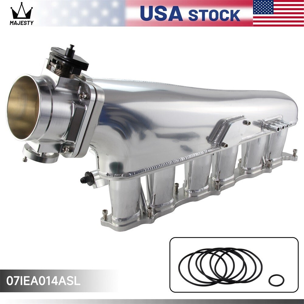 Intake Manifold Fuel Rail 90mm Throttle Body for Toyota Supra MK4 2JZ-GTE JZA80
