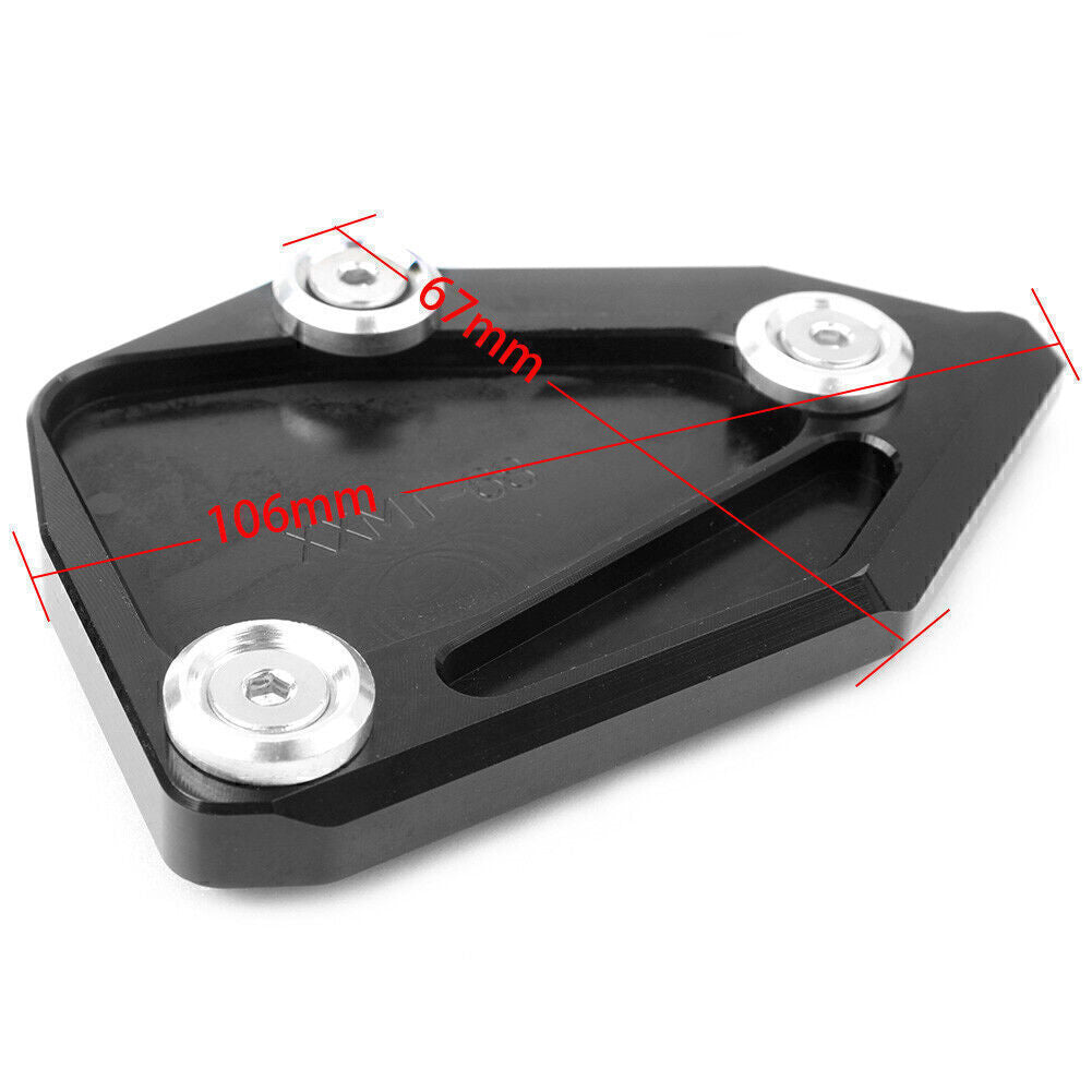 for BMW C600 Sport 2012-15 C650 GT 2012-2016 Side Kick Stand Pad Extension Plate