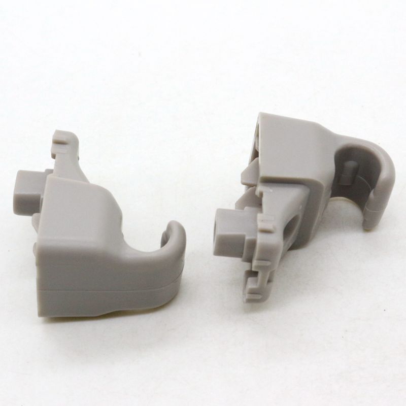 Set of 2 Fits for Tesla Model 3 2017-2020 Gray Sun Visor Clip Holdor Hook 113099300A
