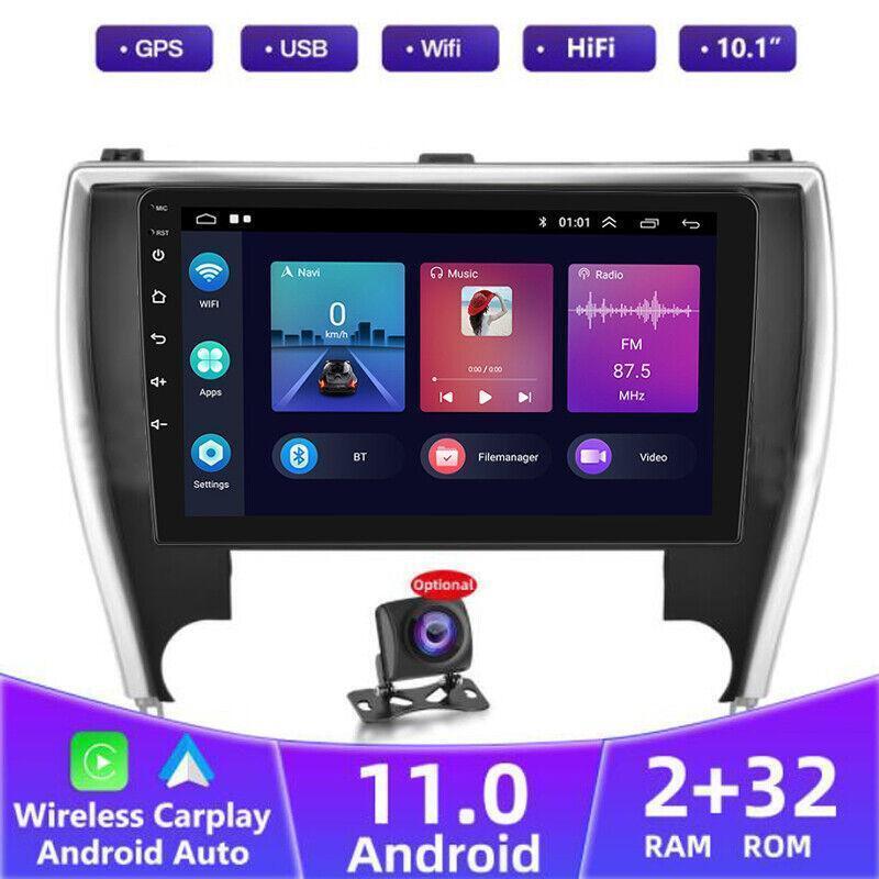 10.1Android 11 Fit For 2015-17 for Toyota for Camry Car FM Radio GPS Carplay 2+32G MP5