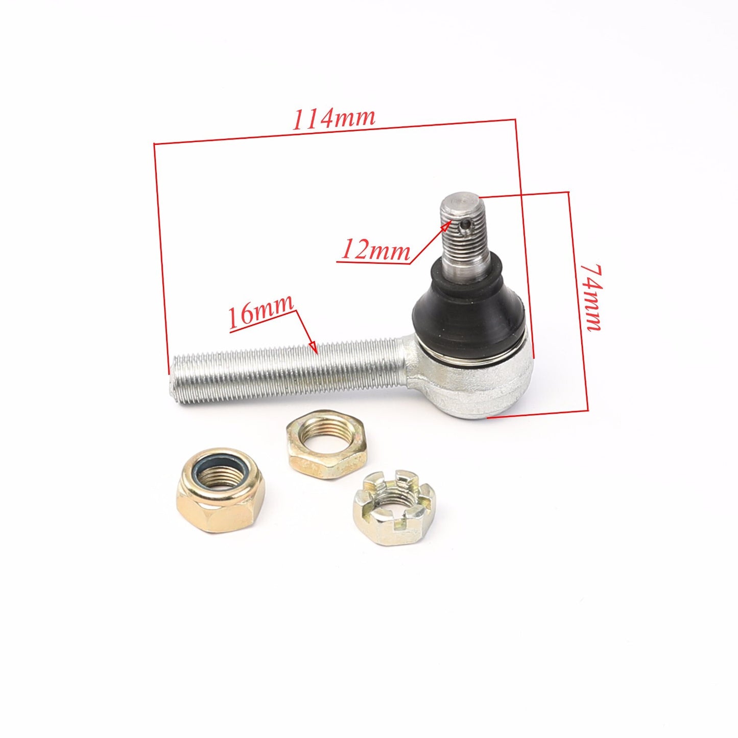 Go-kart front suspension control arm kit, steering wheel, wheels, all-terrain vehicle, off-road vehicle, 110cc, 125cc