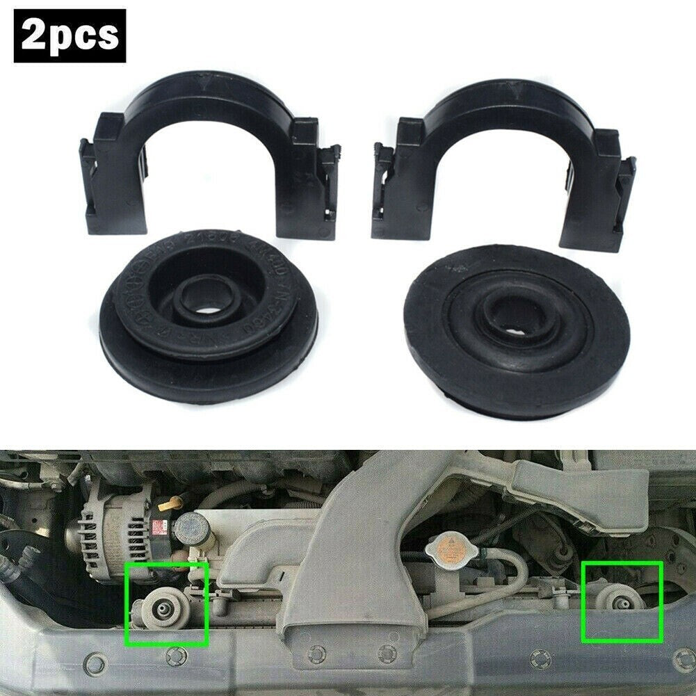 Upper Radiator Mount Bracket Bushing 2Set for Nissan for Rogue 21542-CA000