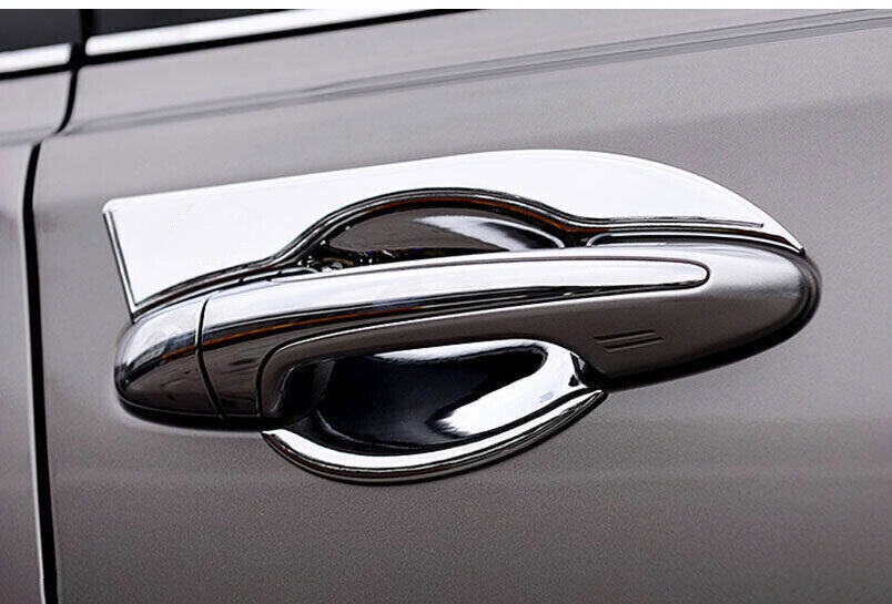 for Toyota RAV4 2013-2018 Silver Exterior Side Door Bowl Cover Trim Decorate ABS