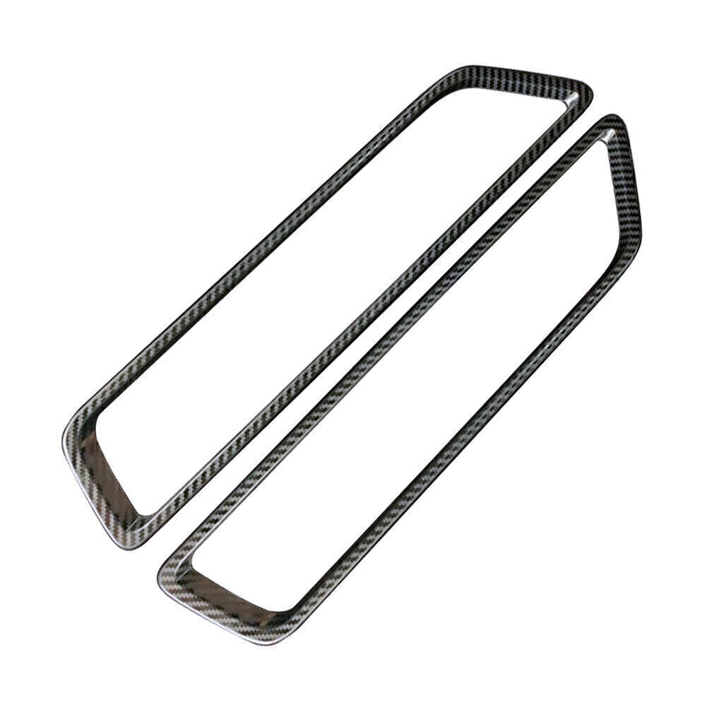 Carbon fiber rear trunk release cover trim suitable for Subaru Forester SK 19 20