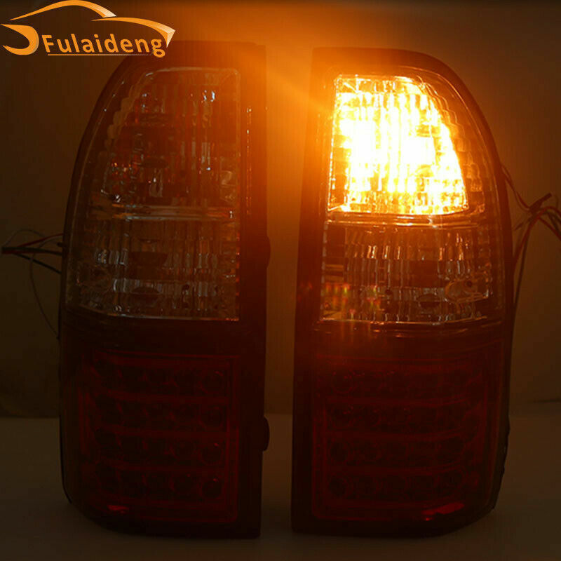 for Toyota Prado LC90 FJ90 3400/2700 1998-02 LED Rear Stop Brake Tail Light Pair