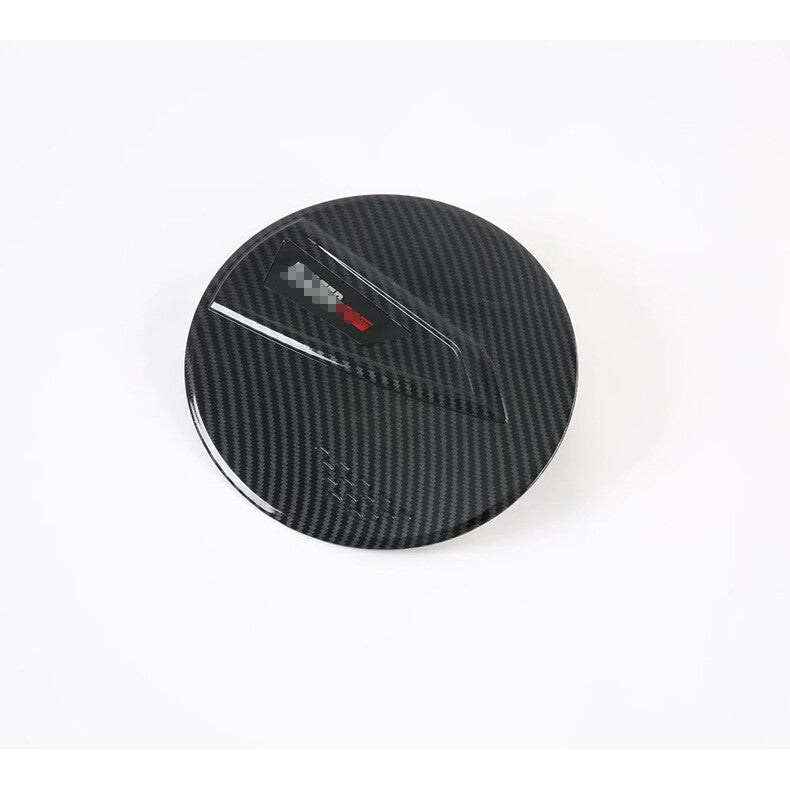 for Chevy Blazer 2019-22 Carbon Fiber Car Fuel Tank Oil Gas Cap decor Cover Trim