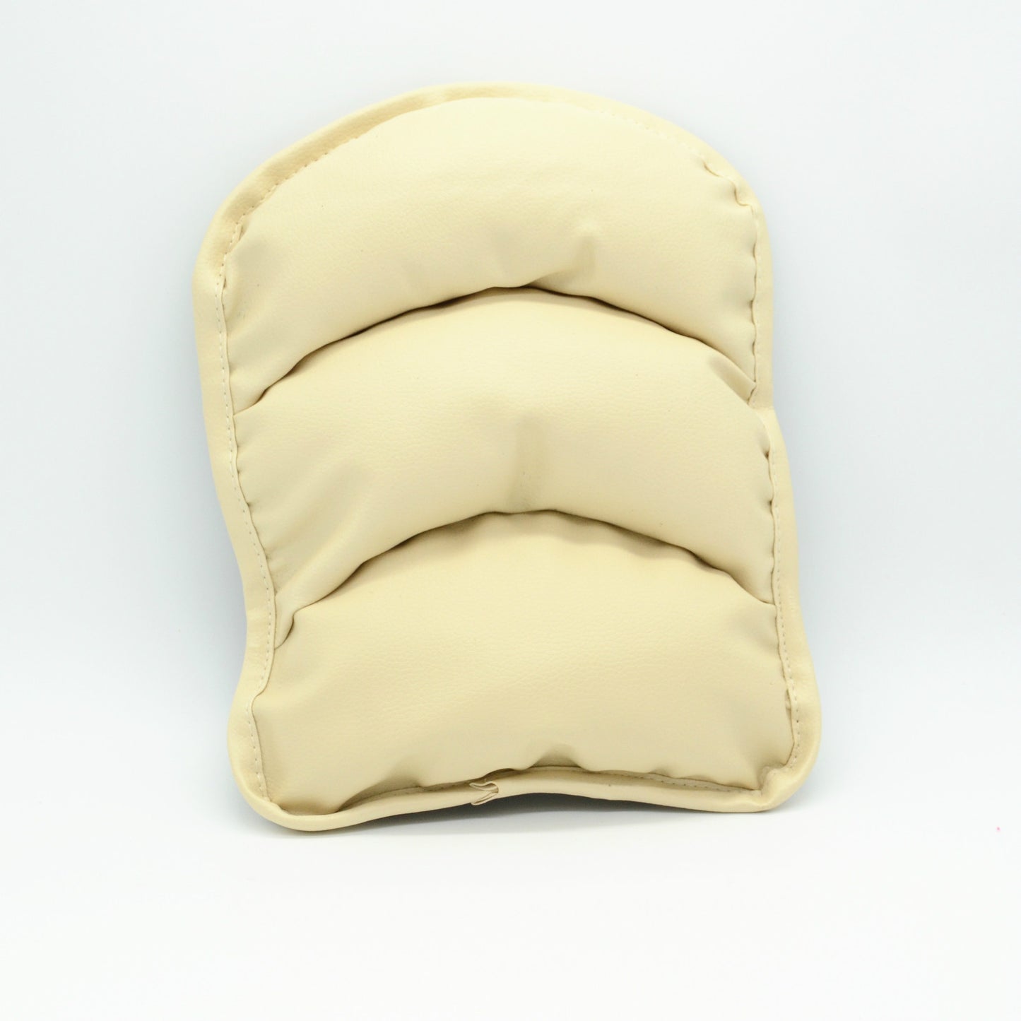 Car Center Armrest Console Soft Pillow Pad Cover Support Box Cushion Beige Mat