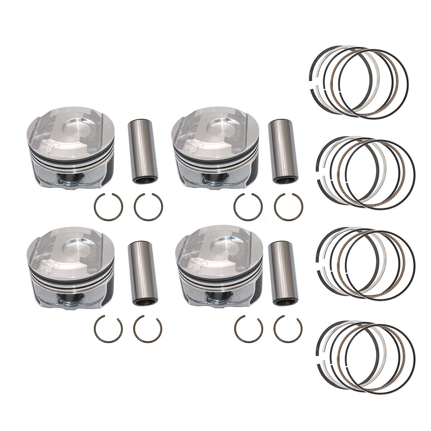 2.0T Pistons Rings Kit Fit for Buick Regal GL8 for ES for Cadillac ATS XT5 for Chevrolet