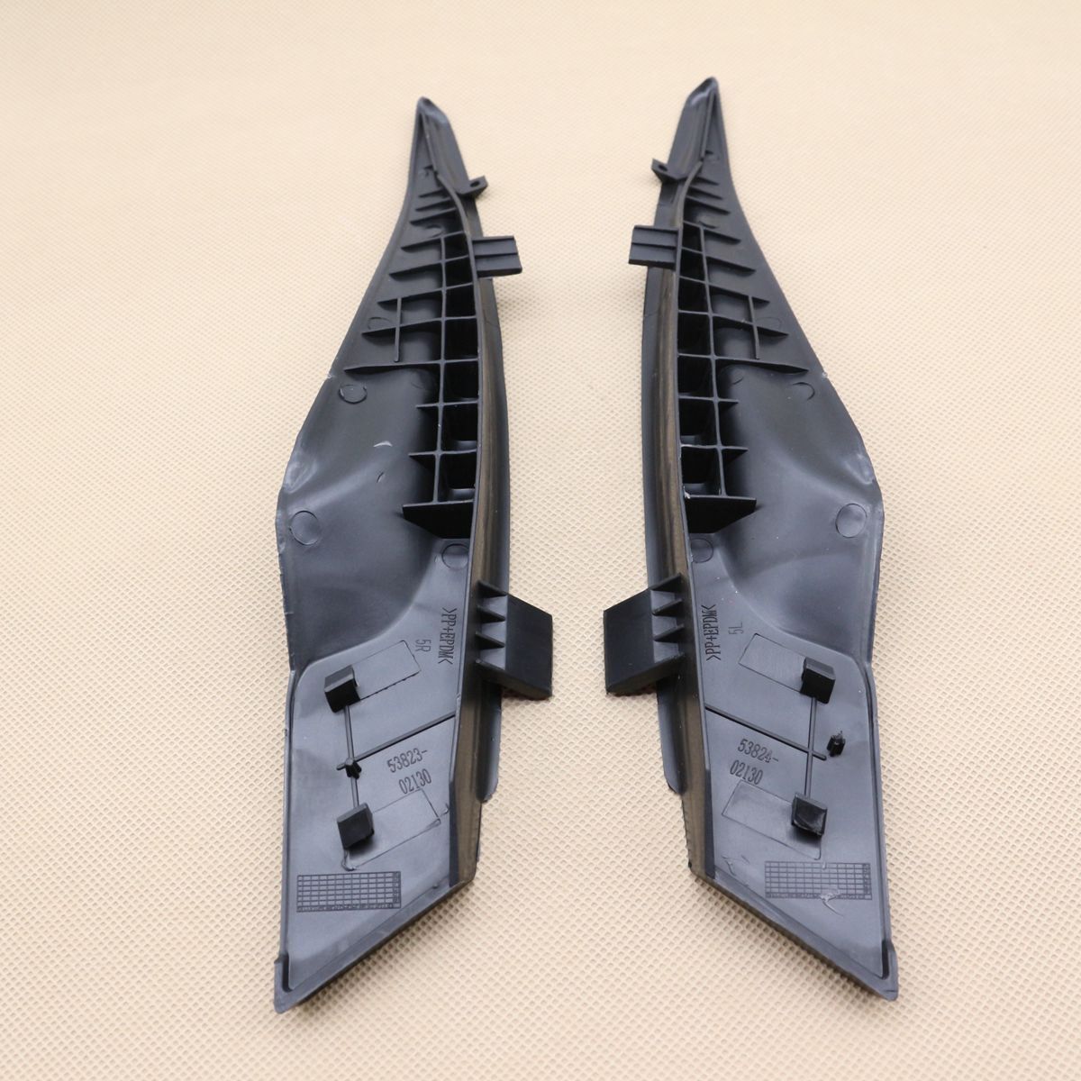 1 pair of FENDER TO COWL HOOD side-sealed tripod LH right-hand grip for Toyota for Corolla 14-19