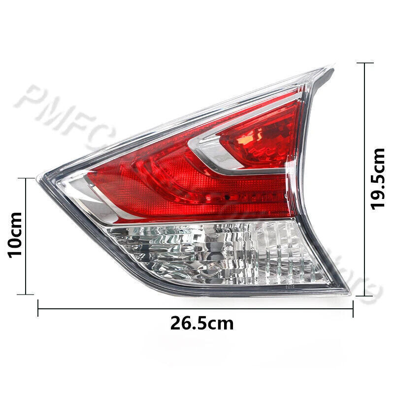 for NISSAN X-TRAIL T32 2014-2016 Right Inner Rear Tail Light Tail Lamp NO Bulb