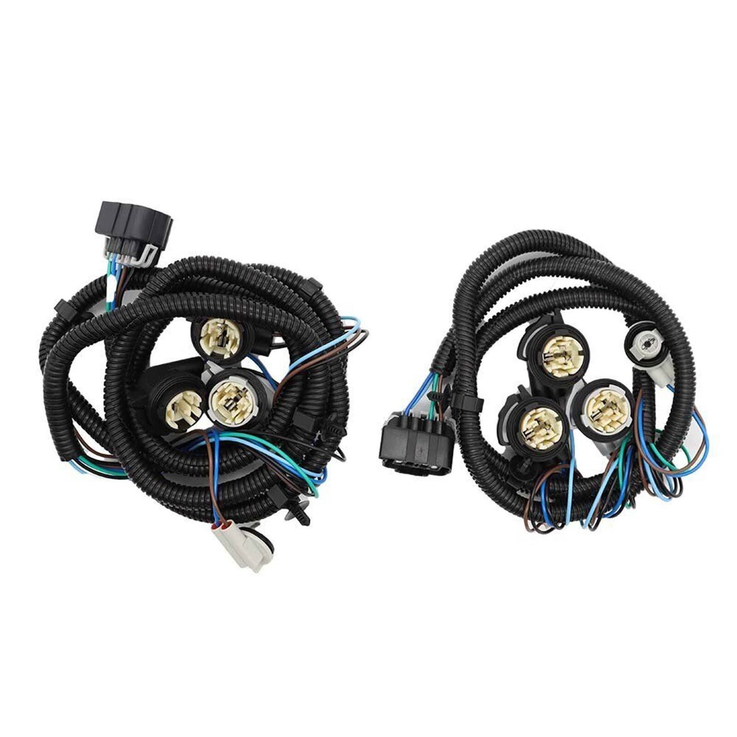 NewTail Light Lamps Wiring Harness LH RH Pair for Chevy Silverado Pickup Truck