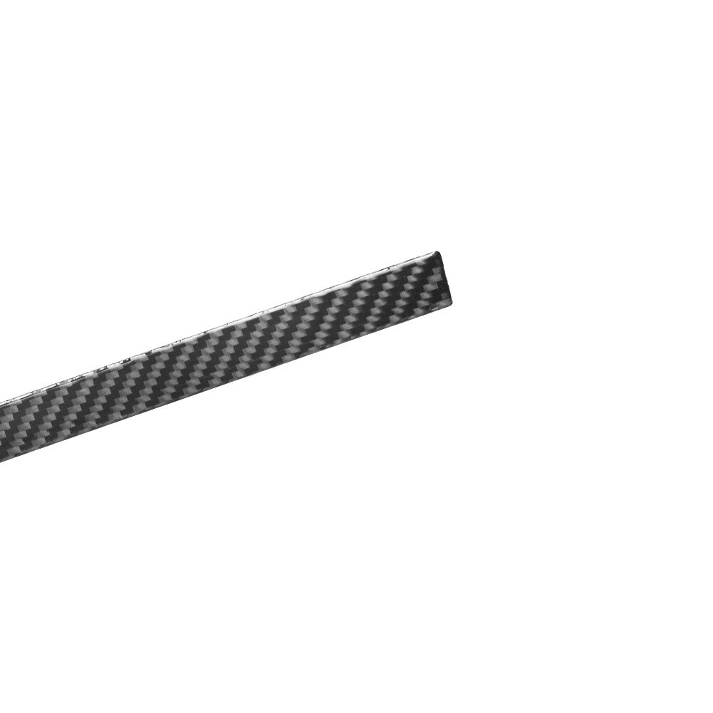 2X Carbon Fiber Interior Rear Door Strips Cover Trim for Nissan Altima 2019-2022