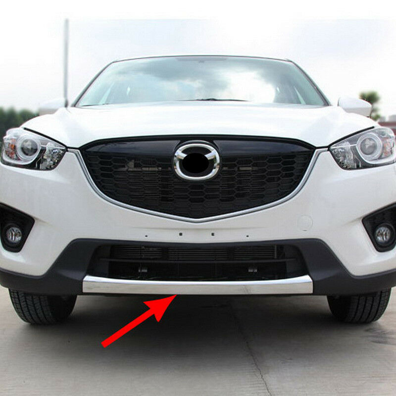 for Mazda CX-5 CX5 2012-2016 ABS Chrome Front Bumper Lip Trim protection Cover