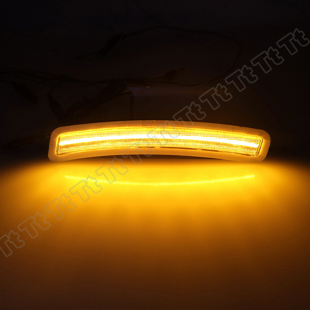 LED front bumper side marker light reflectors for 2019-23 for BMW 3 Series G20 Sedan