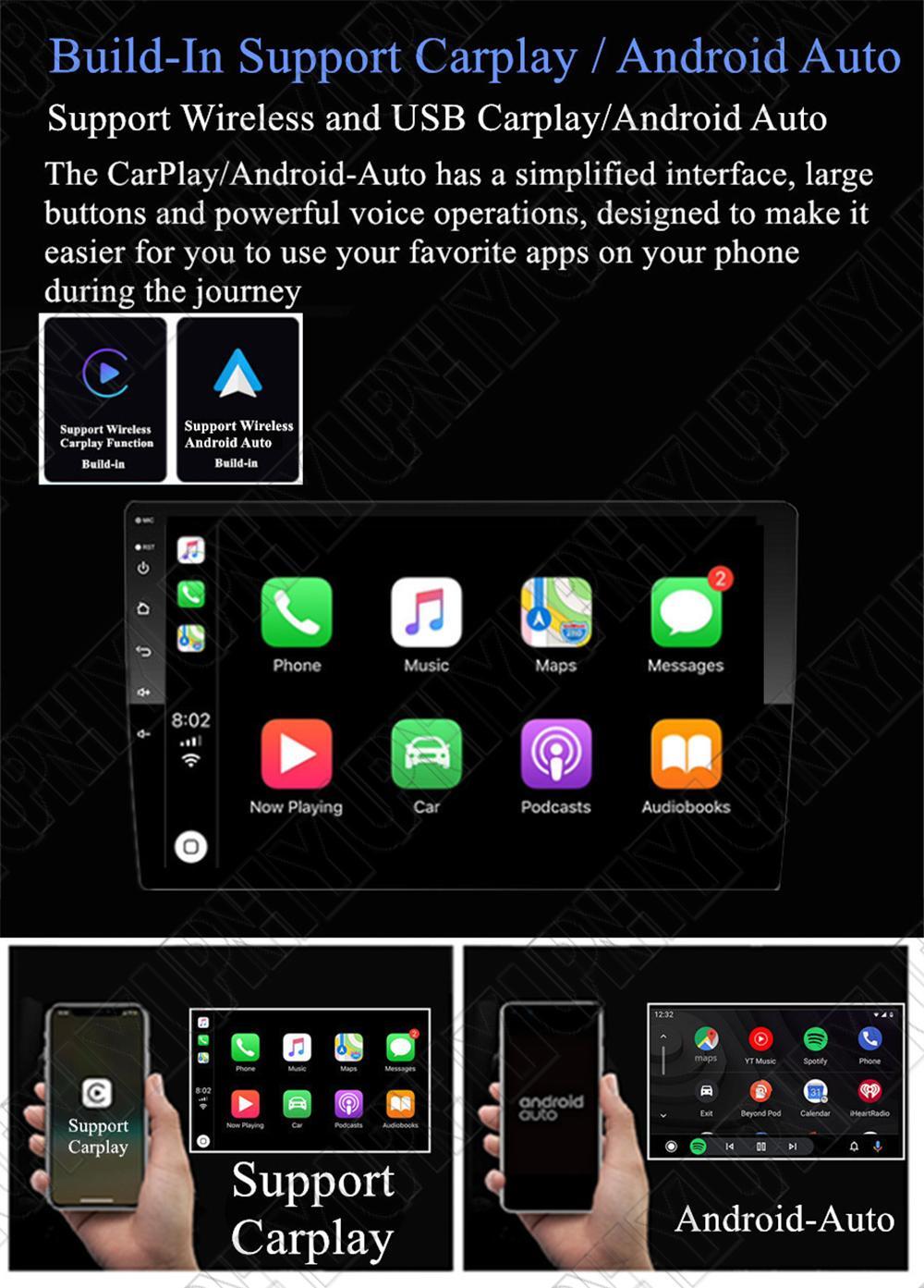 For 2002-2008 for Mazda 6 Carpaly 2+32GB Stereo Radio GPS Head Unit WIFI 9 Android