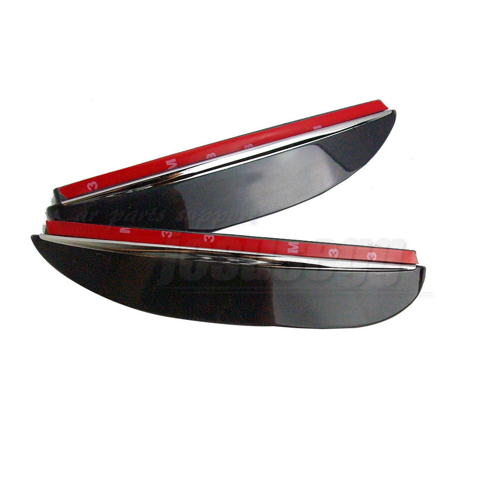 Set of 2 LR Rearview Door Mirror Sun Rain Deflector for Ford Escape 2013-14