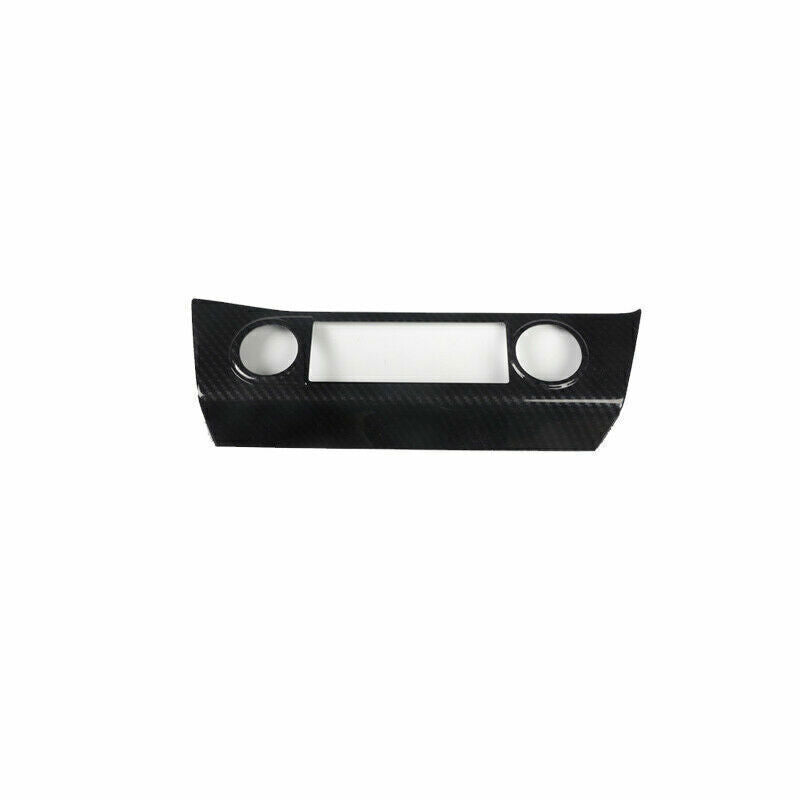 for Honda for Civic 9th 2012-2015 Carbon Fiber Central Console AC Switch Panel Cover