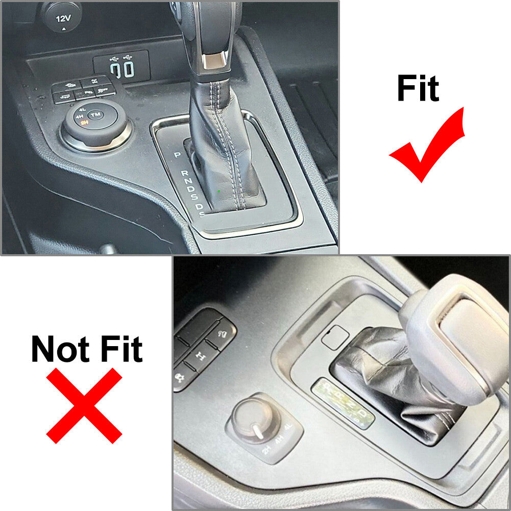 Carbon Fiber Gear Shift Panel Cover Trim for Ford Ranger Sport 2020-2022 2020