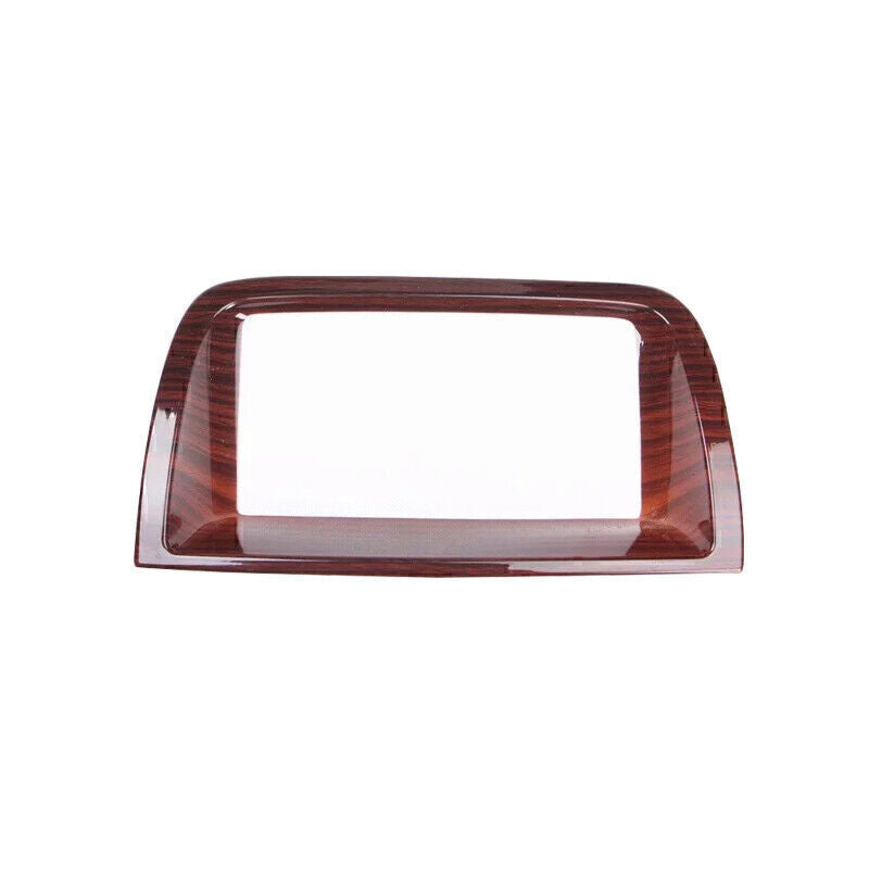 for Mazda CX-5 13-15 Red Wood Grain Center Console Navigation Screen Frame Trim