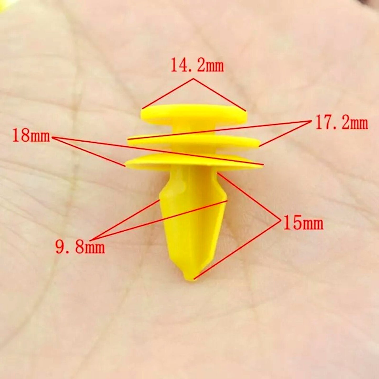 50 Interior Trim Panel Retainer Clips for Jeep Grand Cherokee Front Rear Door