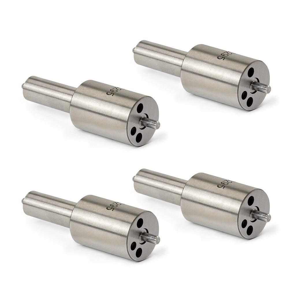 4-pack of fuel injector nozzles DLLA152S295 (152S295) for Deutz KHD TD226B engines.