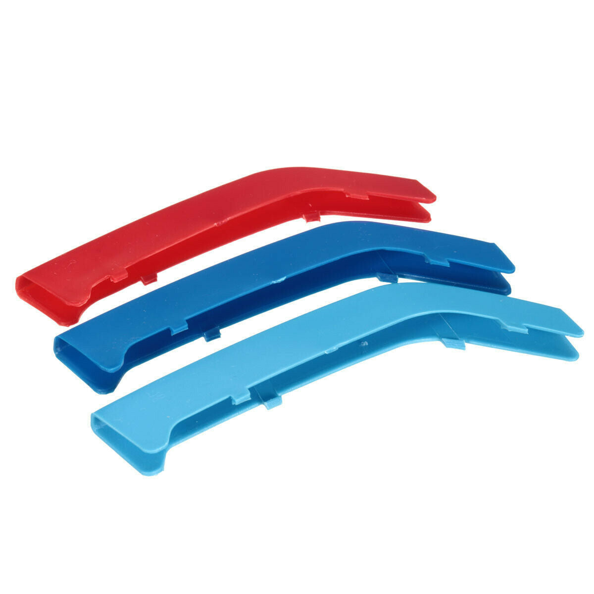3-Color Front Grille Grill Cover Strips Clip Trim for BMW 3 Series F30 F35 13-18
