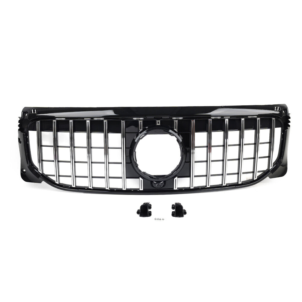 Fit for Benz GLB Class W247 X247 GLB250 2019-2022 GTR Style Front Bumper Hood Grille
