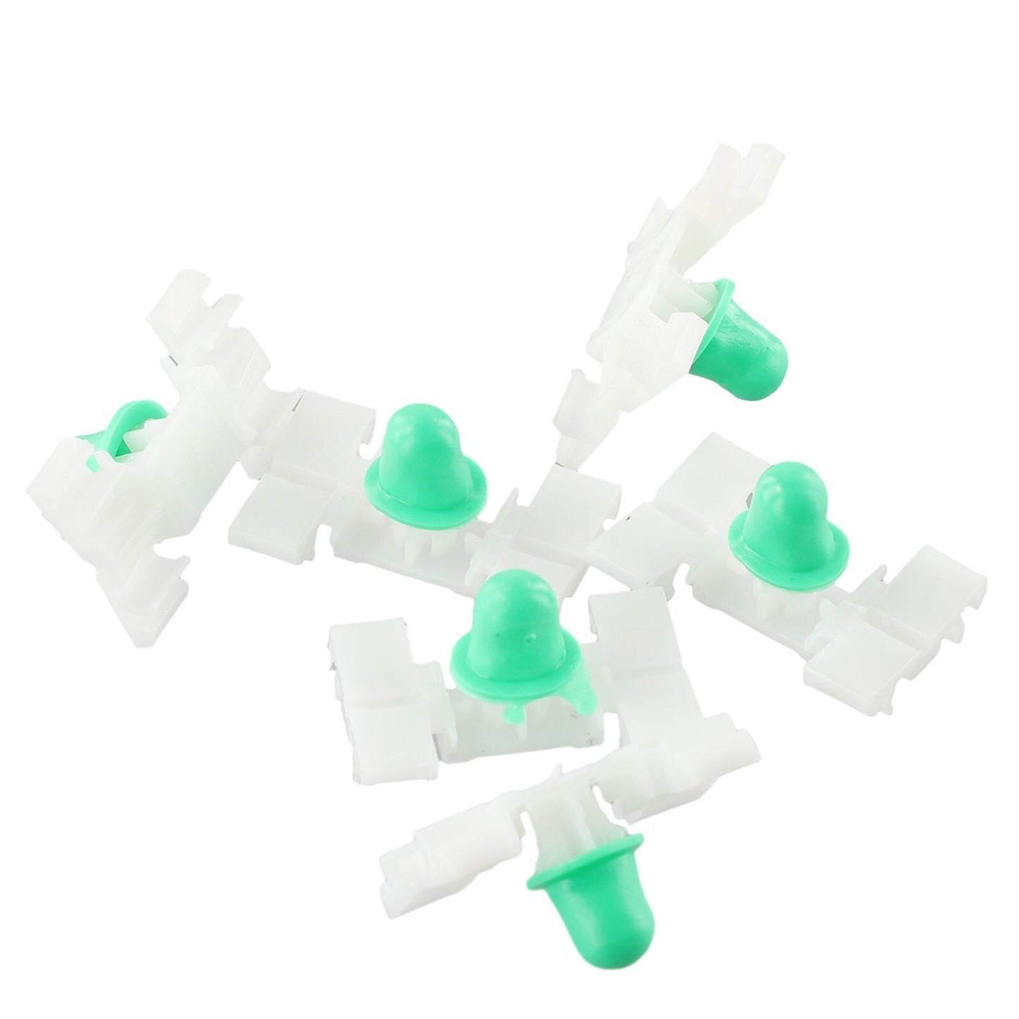 Molded decorative clips, 2-door and convertible 3-series, 35mm x 22mm, for E36 nylon.