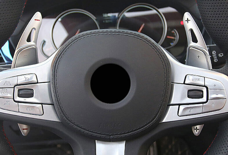 Silver Inner Steering Wheel Shift Paddle Extension for BMW 3-Series G20 2019-23
