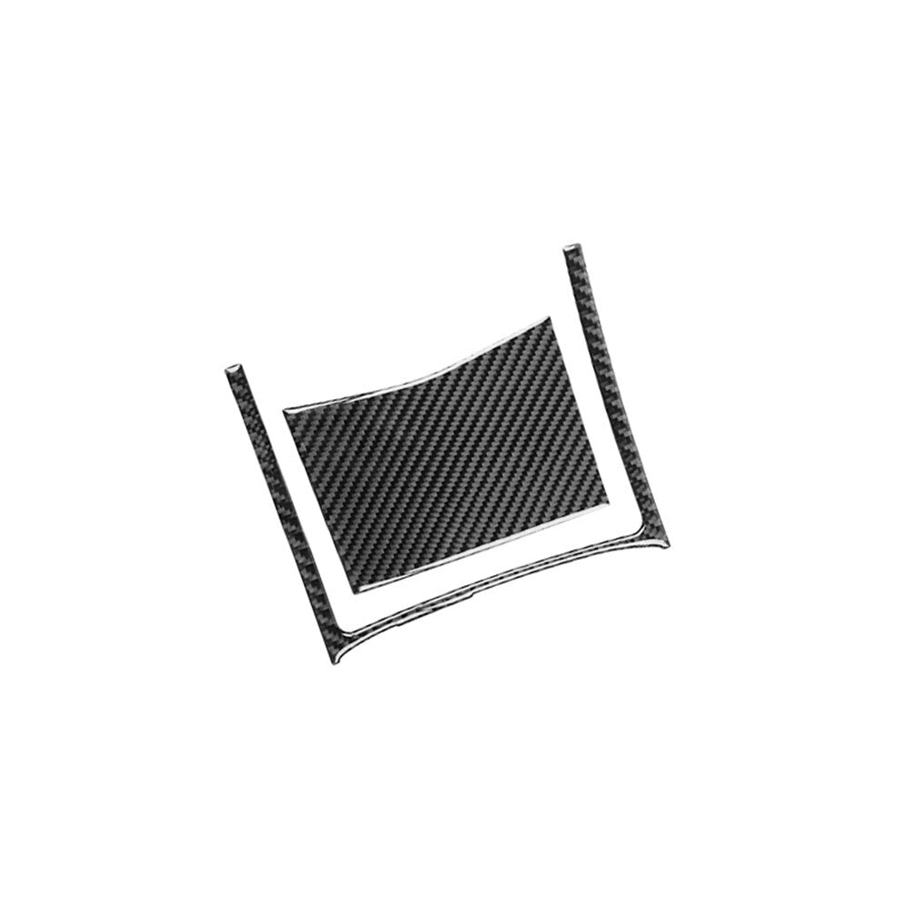 Carbon Fiber Central Storage Box Panel Trim Cover for Nissan Rogue 2014-2016