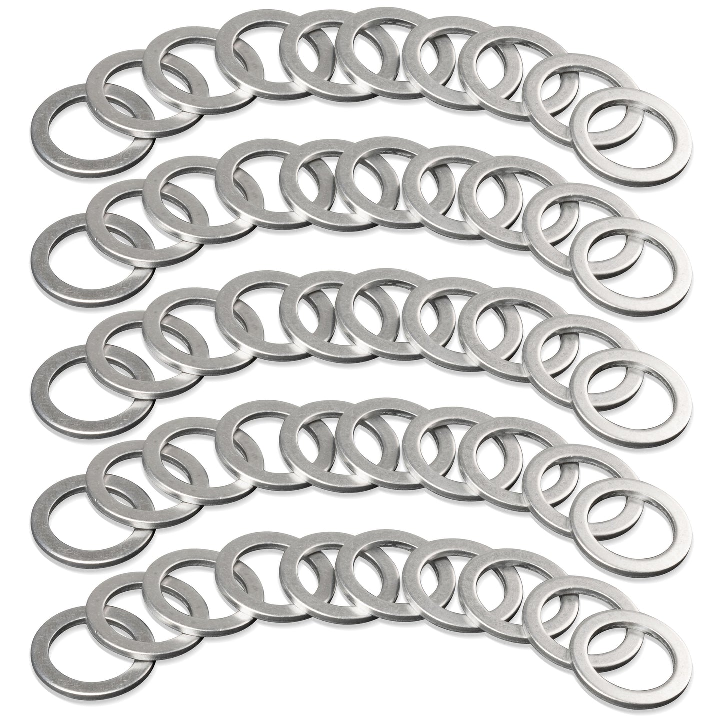 1000PCS ALUMINUM OIL DRAIN PLUG GASKET (P/N 9956-41-400) for MAZDA