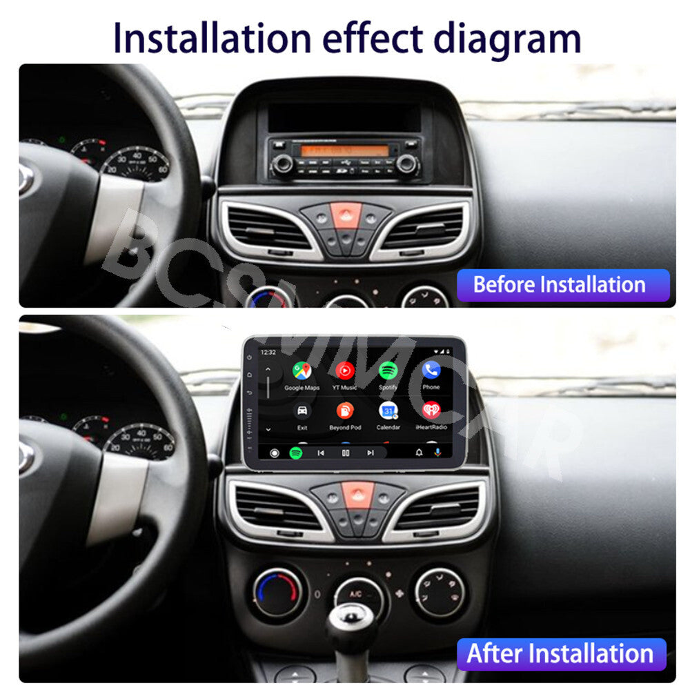 10 2Din Car Stereo Radio GPS WIFI For Carplay Fit for Toyota for Corolla 1980-2024