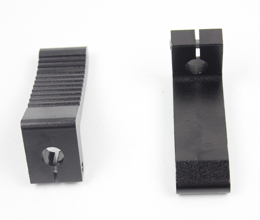 Black Aluminium Footpegs 43CC 47cc 49CC for MINI Pocket Dirt Bike Foot Pegs 2 stroke