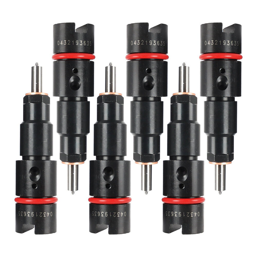 6 RV275 Injectors for Dodge for Ram 2500 3500 40-50. HP 0432193635 98.5-02