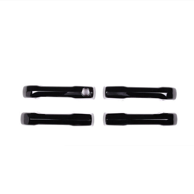 Bright Black Car Front Door Handles Cover Trim for Toyota Tacoma 2024